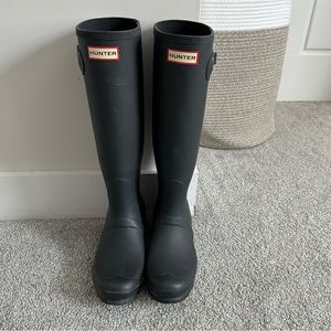 Hunter rain boots